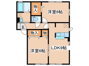 スプル－スＭ－Ａの物件間取画像